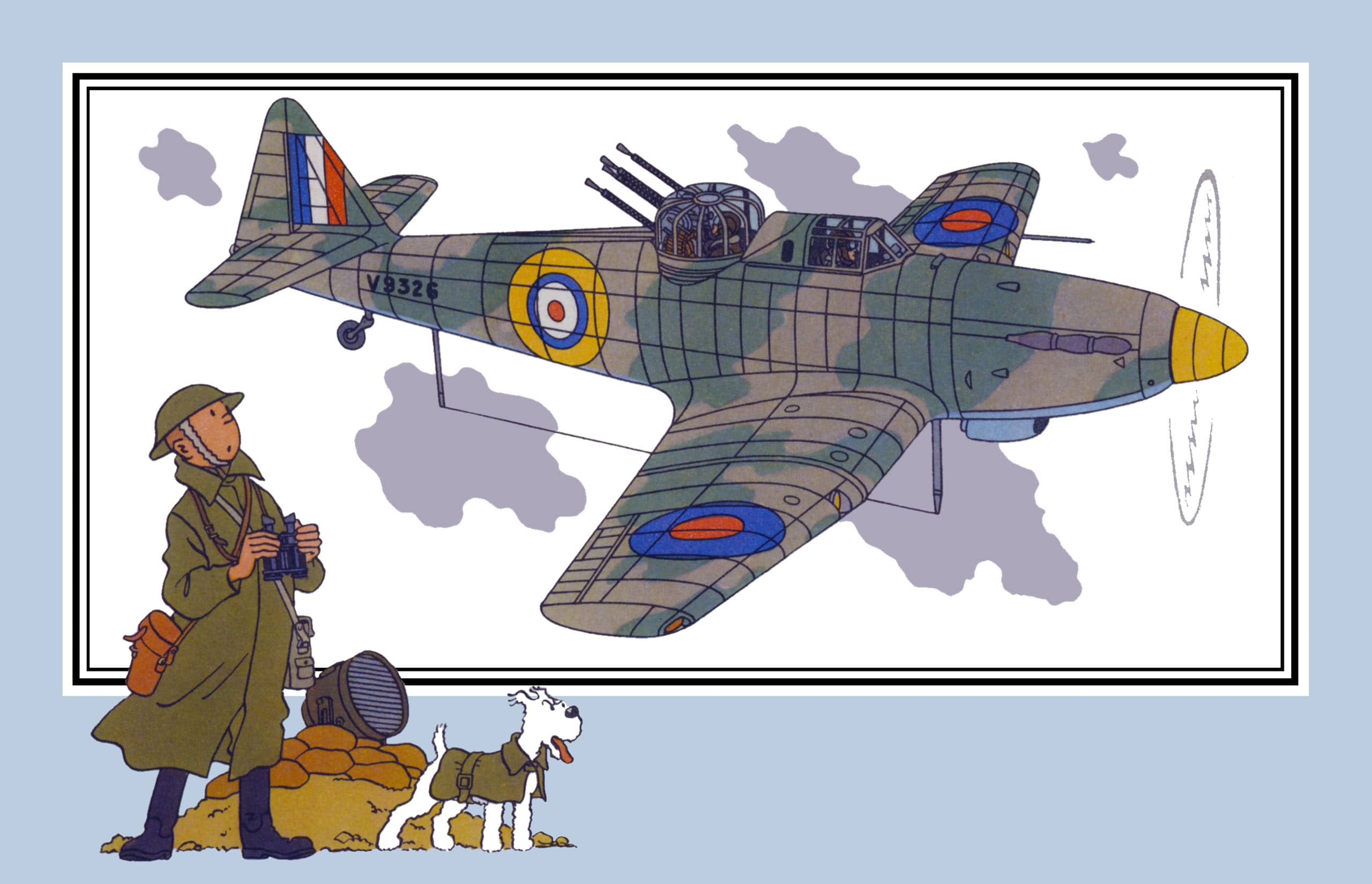 12.  BOULTON-PAUL "DEFIANT" - 1938 - Grande-Bretagne